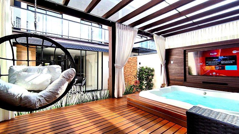 Casa Luxo Jacuzzi aquecida prox Cataratas e Aerpt